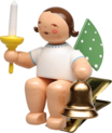 650/90/53, Angel with Bell and Candle, on Clip