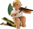 650/90/2, Angel with Violin, on Clip